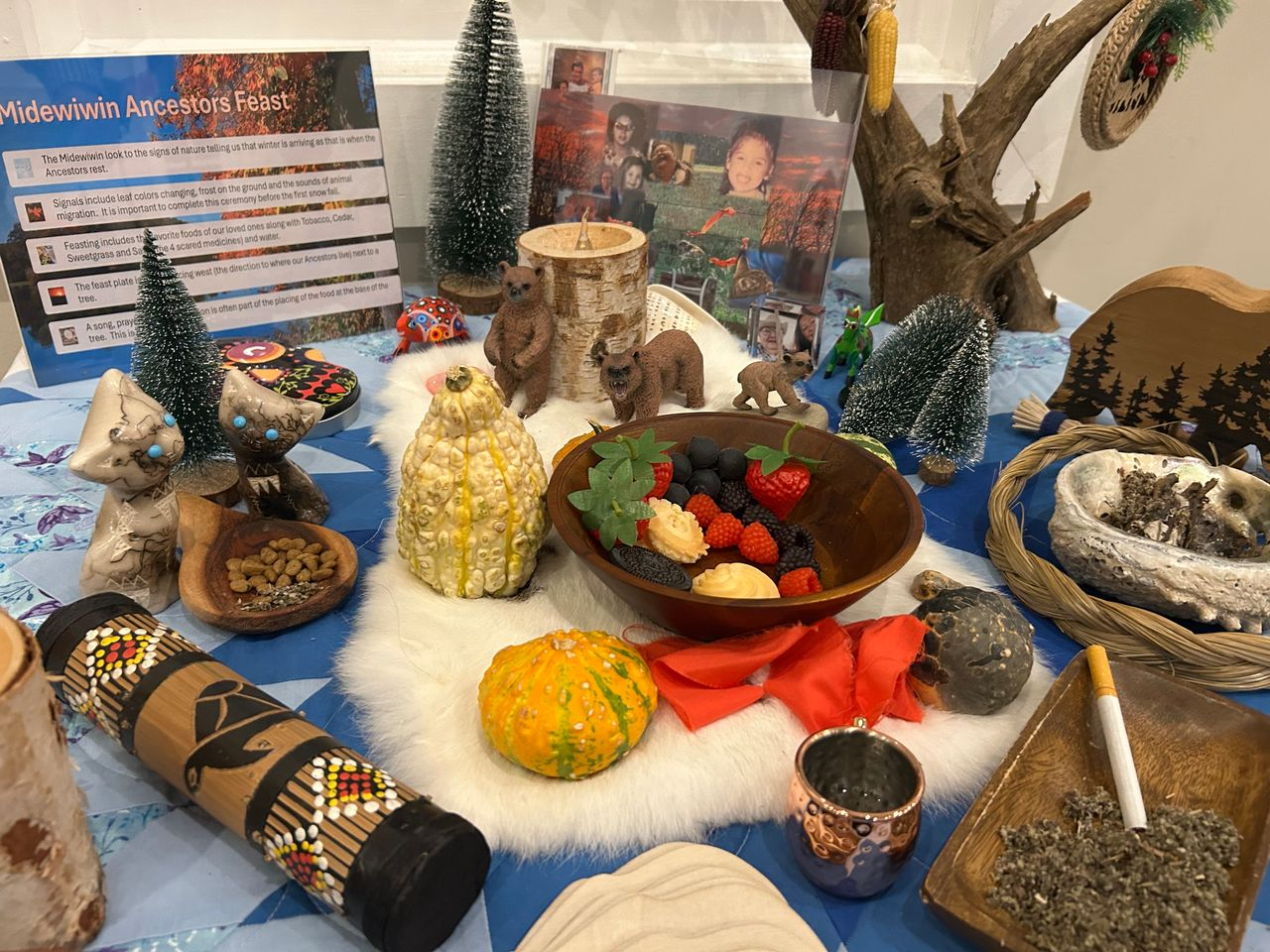 Day of the Dead display at the Oldham County History Center